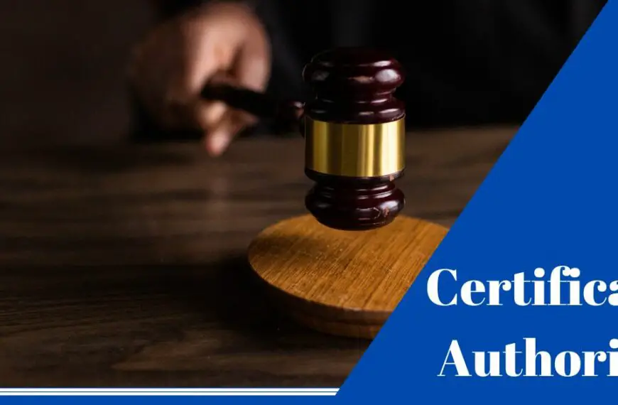 what is a certificate authority