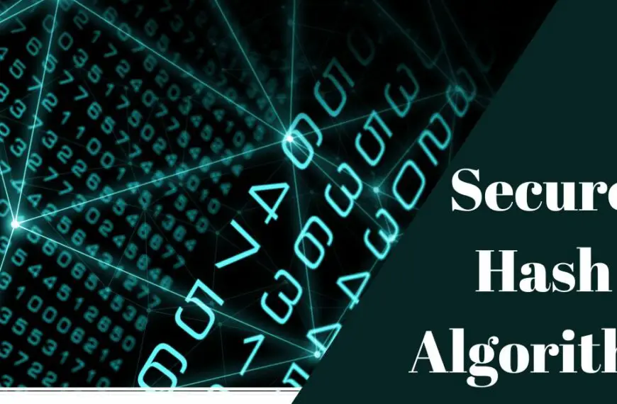 What is SHA Secure Hash Algorithm