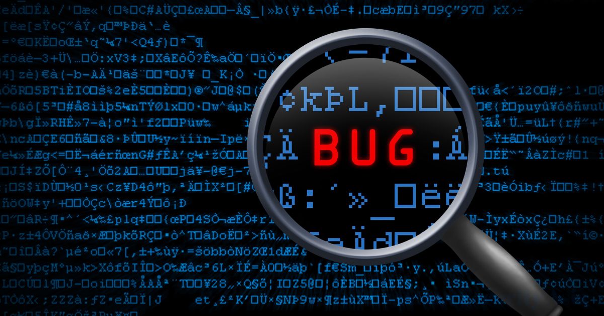 what is bug in software