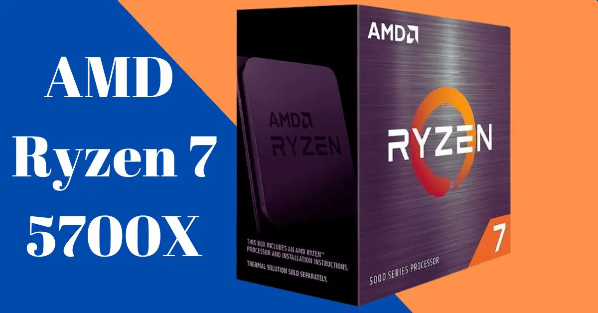 AMD ryzen 7 5700x