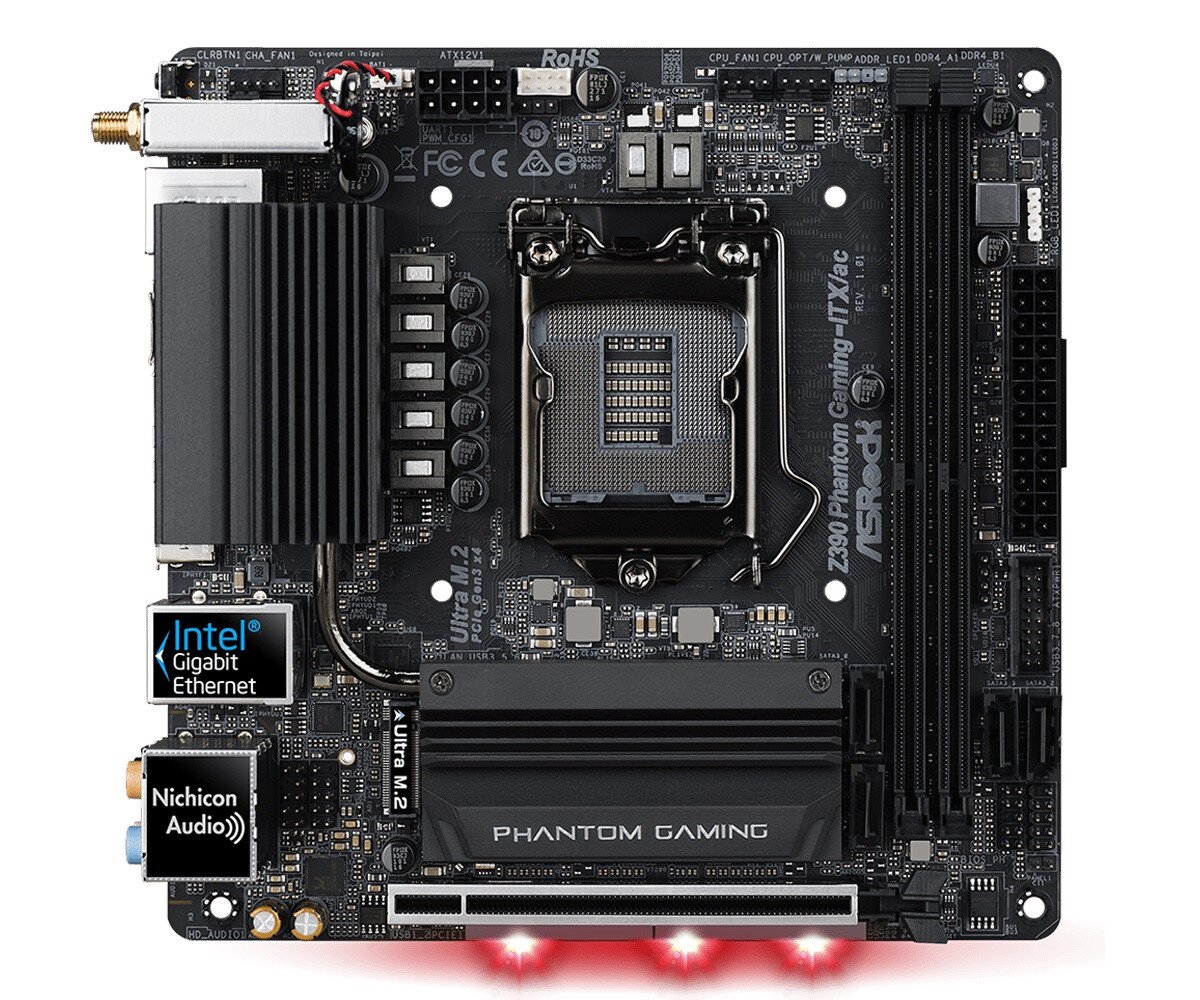 ASRock’s Mini-ITX Motherboard Supports Intel Core i9-14900K Unveiling the Phantom Gaming B760I Lightning Wi-Fi